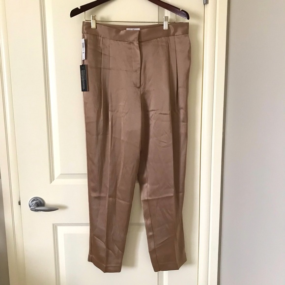Babaton Pants - Aritzia Babaton Vogue Satin high waisted pants